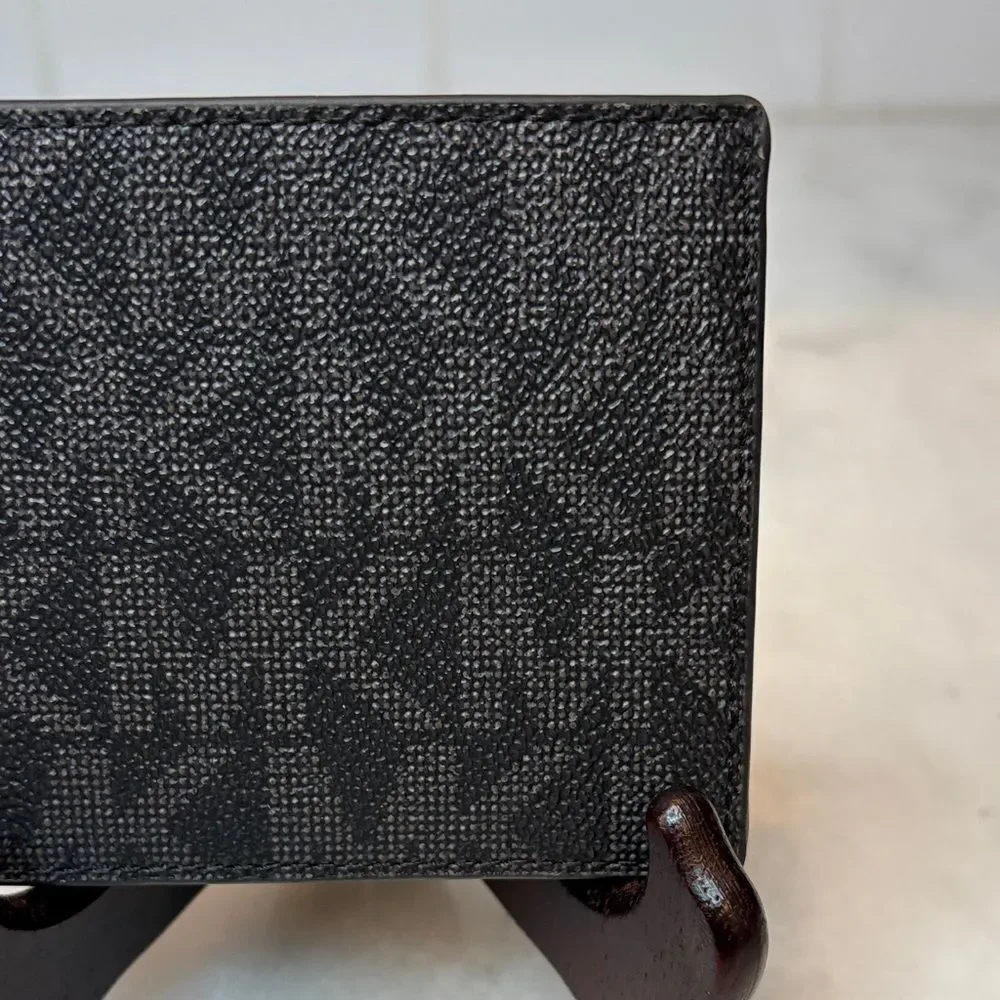 Michael Kors Signature MK Logo Saffiano Leather Wallet - NWOT